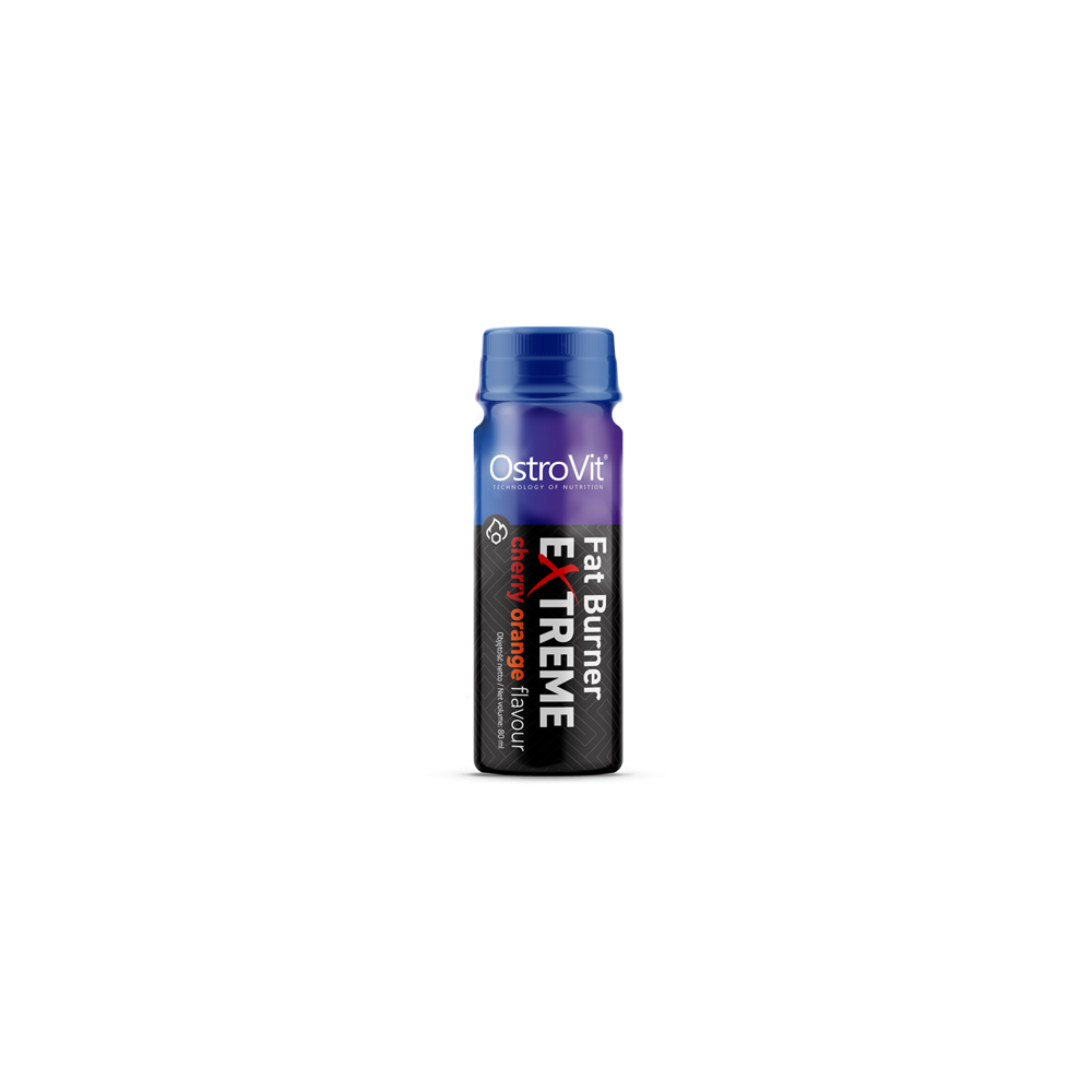 OstroVit Fat Burner Extreme Shot, Arzator grasimi, 24 x 80 ml Beneficii OstroVit Fat Burner Extreme Shot: OstroVit Fat Burner Ex