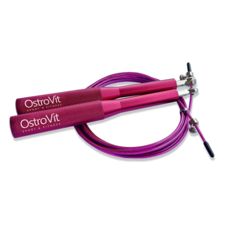 OstroVit Metal Skipping Rope (Coarda de sarit metalica) - 3m, ROZ Avantaje


Modeleaza perfect silueta - in special partile infe