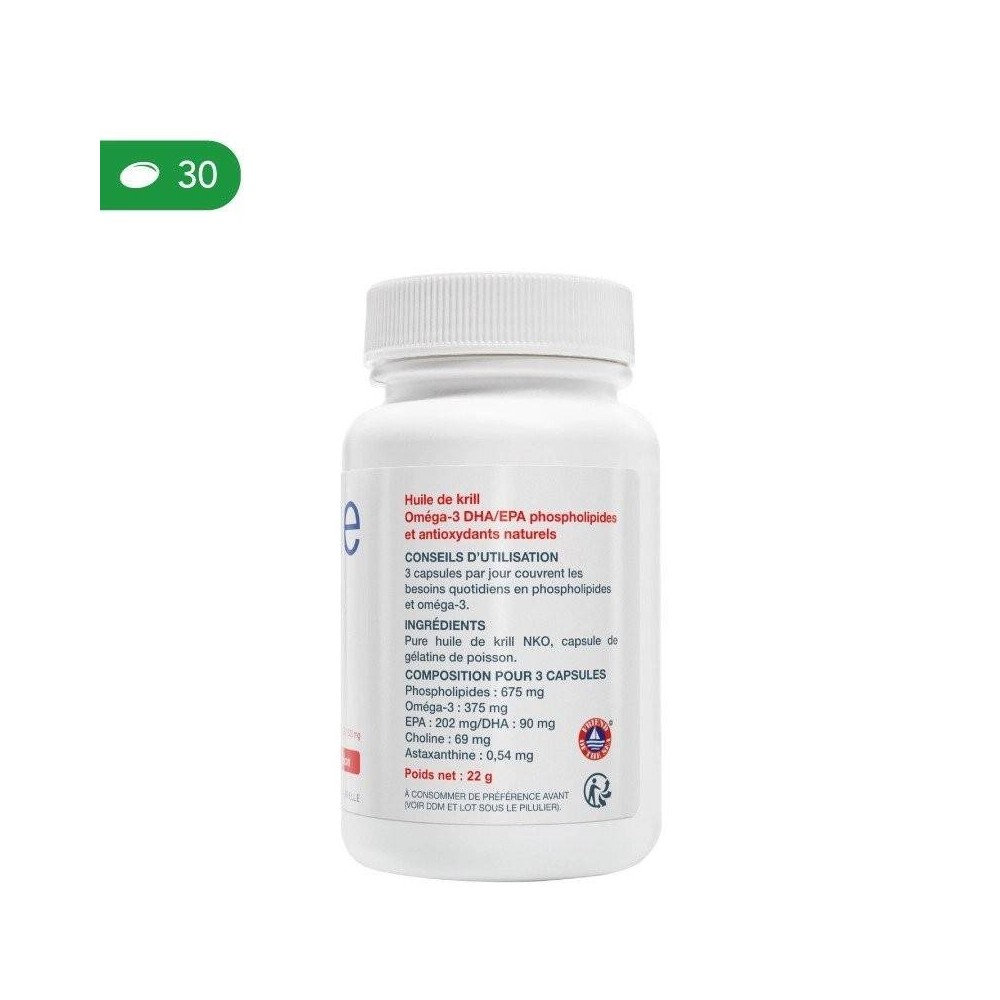 Oemine Neptune Krill Oil 30 capsule Beneficii ulei Neptune Krill: De 48 de ori mai puternic si eficient decat Omega 3 din peste,