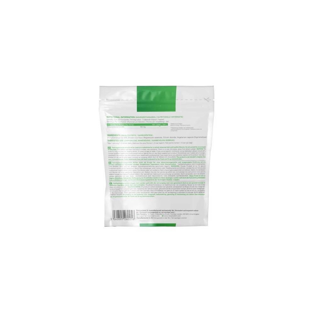 Raw Powders Phosphatidylserine (Fosfatidilserina) 100 mg - 240 Capsule Beneficii Fosfatidilserina: regleaza lipicitatea si fluid