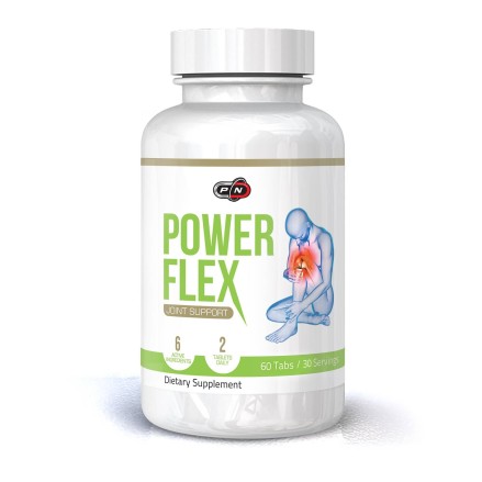 Pure Nutrition USA Power Flex (Acid Hialuronic, Glucozamina, Condroitina) 60 pastile Beneficii Power Flex: minimizeaza inflamare