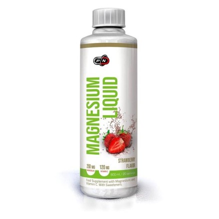 Pure Nutrition USA Magneziu lichid 500 ml Beneficii Magneziu: regleaza tensiunea arteriala, amelioreaza migrenele, amelioreaza d