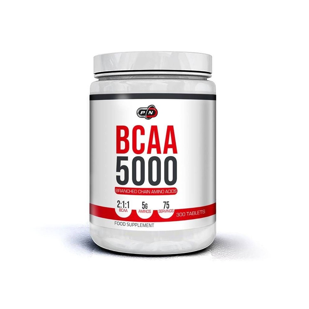 Pure Nutrition USA BCAA 5000 300 tablete (Aminoacizi esentiali) Beneficii BCAA 5000: aminoacizi esentiali, reduc oboseala muscul