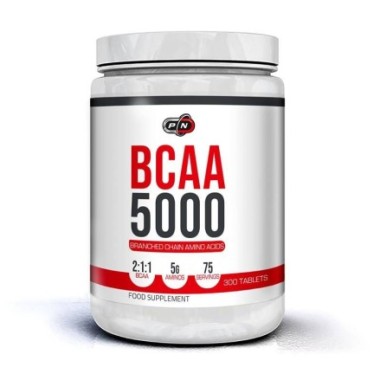 Pure Nutrition USA BCAA 5000 300 tablete (Aminoacizi esentiali) Beneficii BCAA 5000: aminoacizi esentiali, reduc oboseala muscul