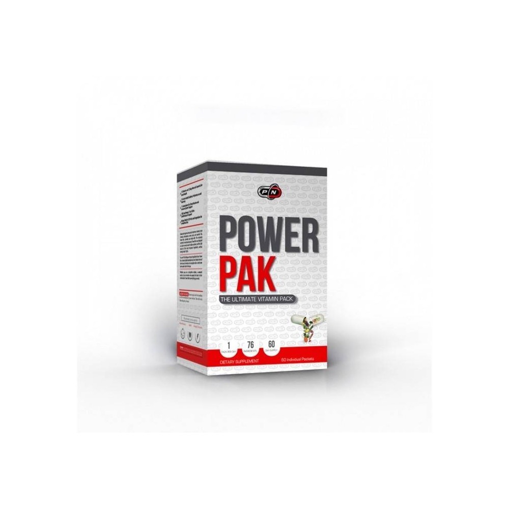 Pure Nutrition USA Power Pak 60 pliculete (Vitamine+Minerale+Omega 3+Aminoacizi) Beneficii Power Pak: ofera energie si rezistent Pure Nutrition USA Power Pak 60 pliculete (Vitamine+Minerale+Omega 3+Aminoacizi) Beneficii Power Pak: ofera energie si rezistent