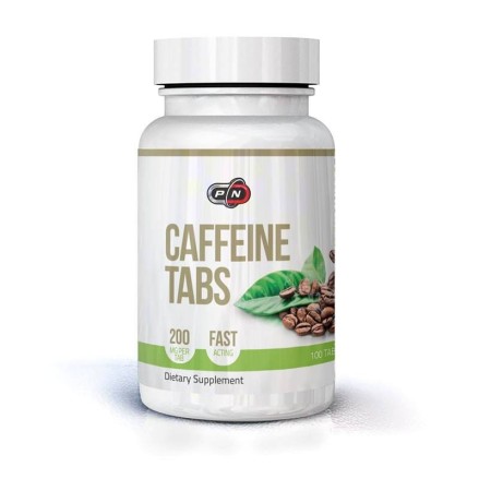 Pure Nutrition USA Cafeina anhidra 200 mg 100 tablete (Inlocuitor cafea) Beneficii Cafeina anhidra: Inlocuitor excelent pentru c