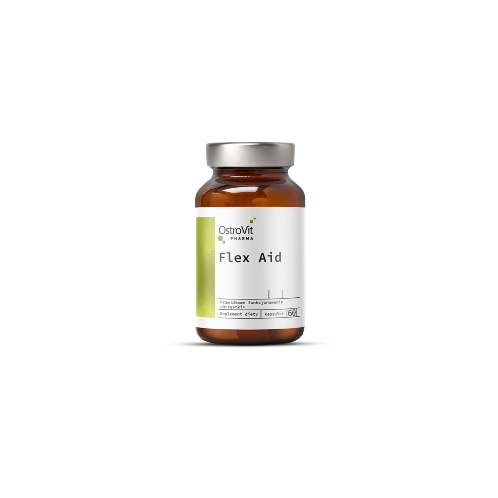 OstroVit Pharma Flex Aid 60 Capsule Beneficii OstroVit Pharma Flex Aid: este un complex de ingrediente eficiente, ajuta la intar OstroVit Pharma Flex Aid 60 Capsule Beneficii OstroVit Pharma Flex Aid: este un complex de ingrediente eficiente, ajuta la intar