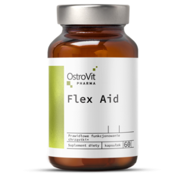 OstroVit Pharma Flex Aid 60 Capsule Beneficii OstroVit Pharma Flex Aid: este un complex de ingrediente eficiente, ajuta la intar