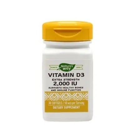 Vitamina D3 2.000IU (pentru adulti) - 30 Capsule Proprietati Vitamina D3:
Formula ce contine Vitamina D3 din sursa naturala, sup