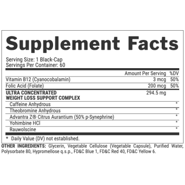 Nutrex Lipo-6 Black Hers Ultra Concentrate (arzator de grasimi) - 60 Capsule Beneficii Lipo-6 Black Hers- cel mai puternic arzat