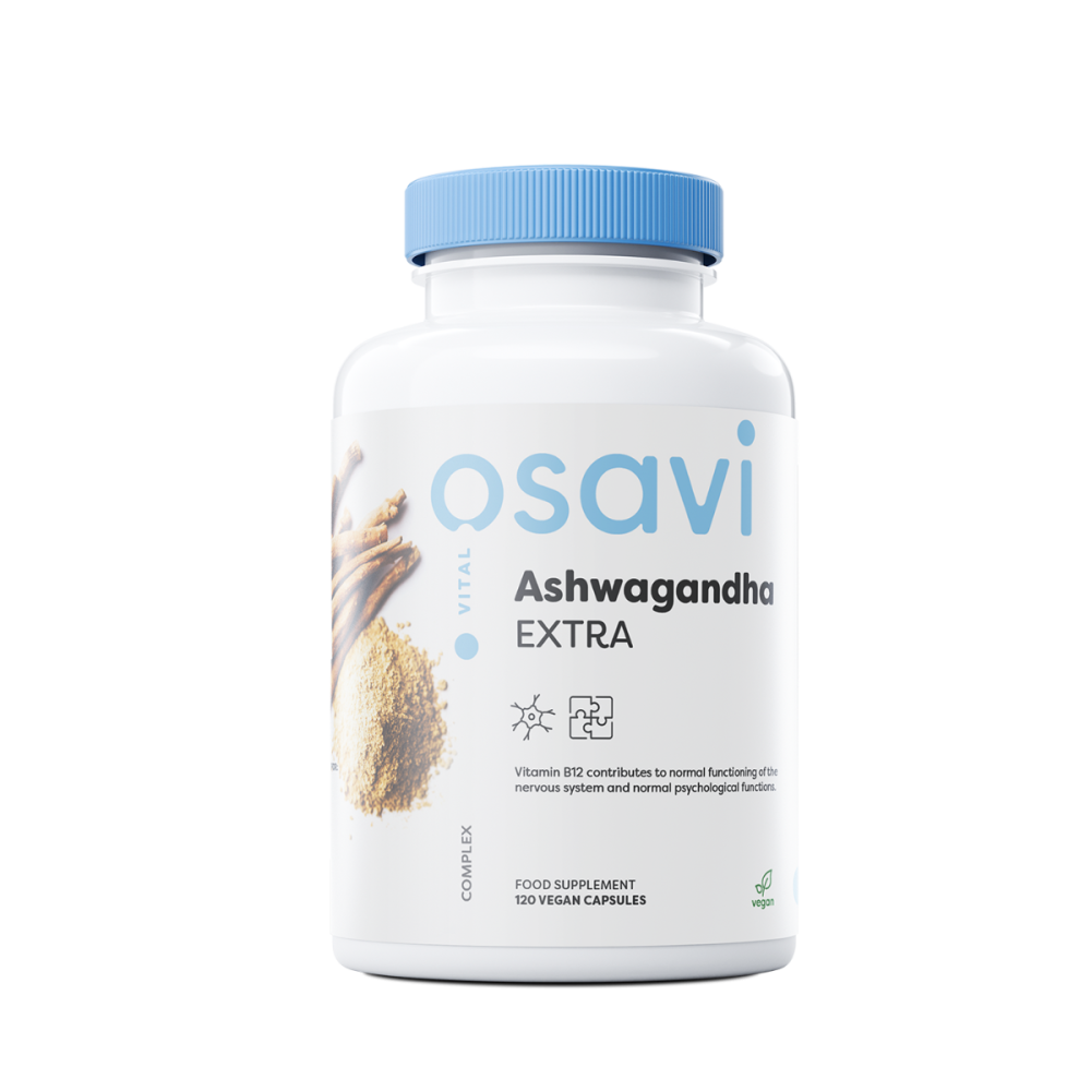 Osavi Ashwagandha Extra, 450mg - 120 Capsule Beneficii Ashwagandha Extra: ashwagandha are proprietati adaptogene, ashwagandha sp Osavi Ashwagandha Extra, 450mg - 120 Capsule Beneficii Ashwagandha Extra: ashwagandha are proprietati adaptogene, ashwagandha sp