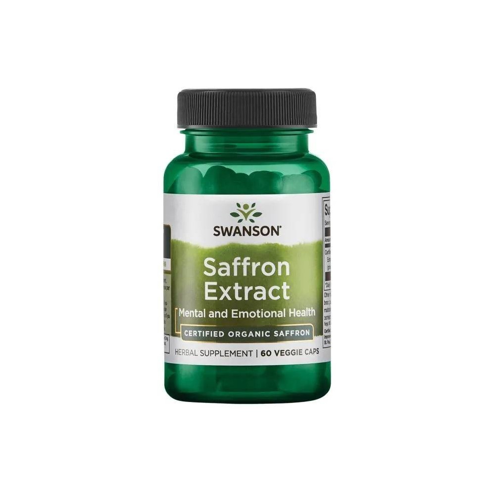 Swanson Saffron Extract 2% Safranal, 30mg - 60 Capsule Beneficii Sofran: promoveaza o stare de spirit buna si echilibrul mental, Swanson Saffron Extract 2% Safranal, 30mg - 60 Capsule Beneficii Sofran: promoveaza o stare de spirit buna si echilibrul mental,