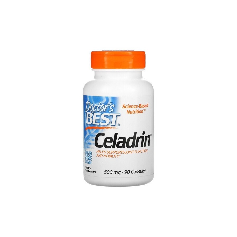 Doctor's Best Celadrin, 500mg - 90 Capsule Beneficii Celadrin- ajuta la sprijinirea functiilor articulare si a mobilitatii, prez Doctor's Best Celadrin, 500mg - 90 Capsule Beneficii Celadrin- ajuta la sprijinirea functiilor articulare si a mobilitatii, prez