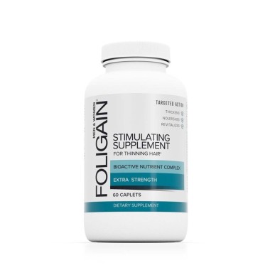 Foligain Stimularea cresterii parului 60 Capletele Foligain® Suplimente nutritive pentru pierderea parului: Pentru barbati si fe