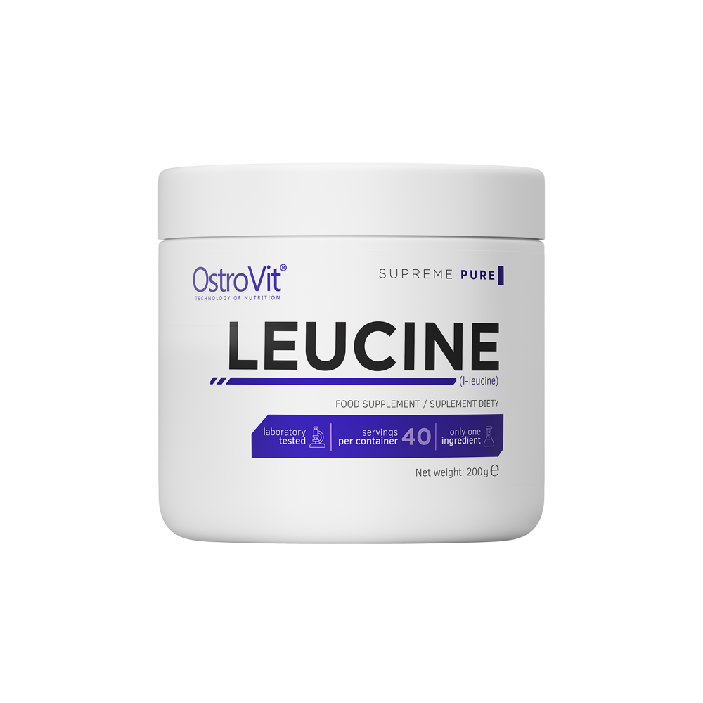 OstroVit Supreme Pure Leucine pulbere 200 grame Beneficii Leucina: exista studii care arata ca L-leucina ne mareste sensibilitat OstroVit Supreme Pure Leucine pulbere 200 grame Beneficii Leucina: exista studii care arata ca L-leucina ne mareste sensibilitat