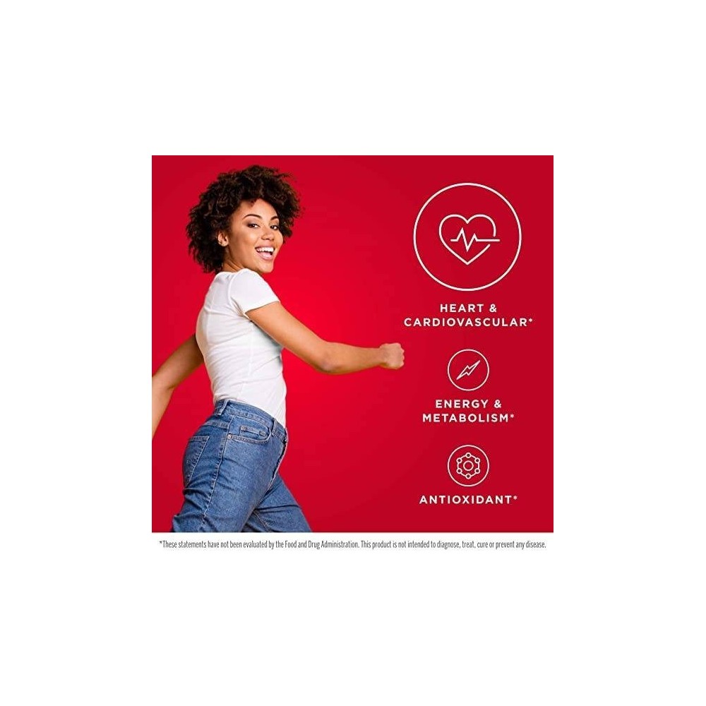 Jarrow Formulas Ubiquinol QH-absorb - 200mg - 30 Capsule Beneficii Ubiquinol QH-absorb: sustine functia cardiovasculara, prezint