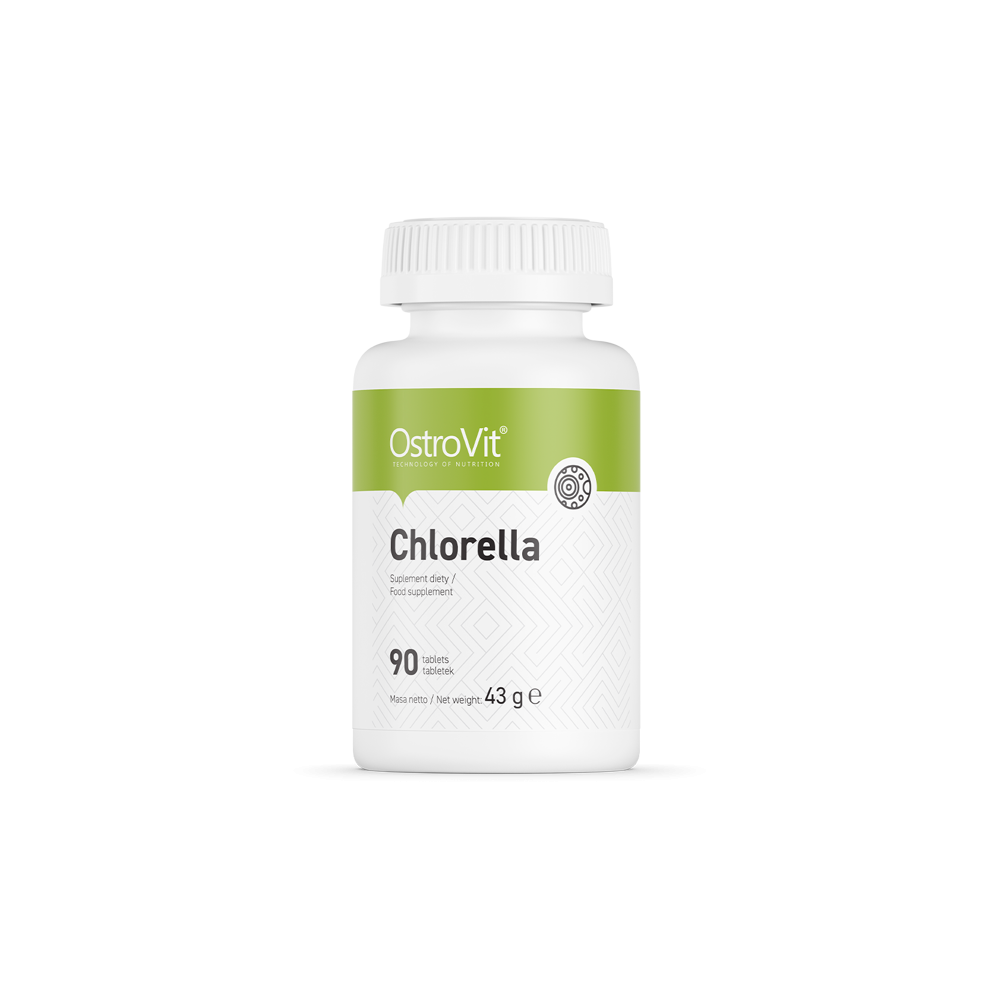 OstroVit Chlorella 90 Tablete Beneficii Chlorella: super-aliment fara compromisuri, o bogatie de fitochimice, proteine, minerale