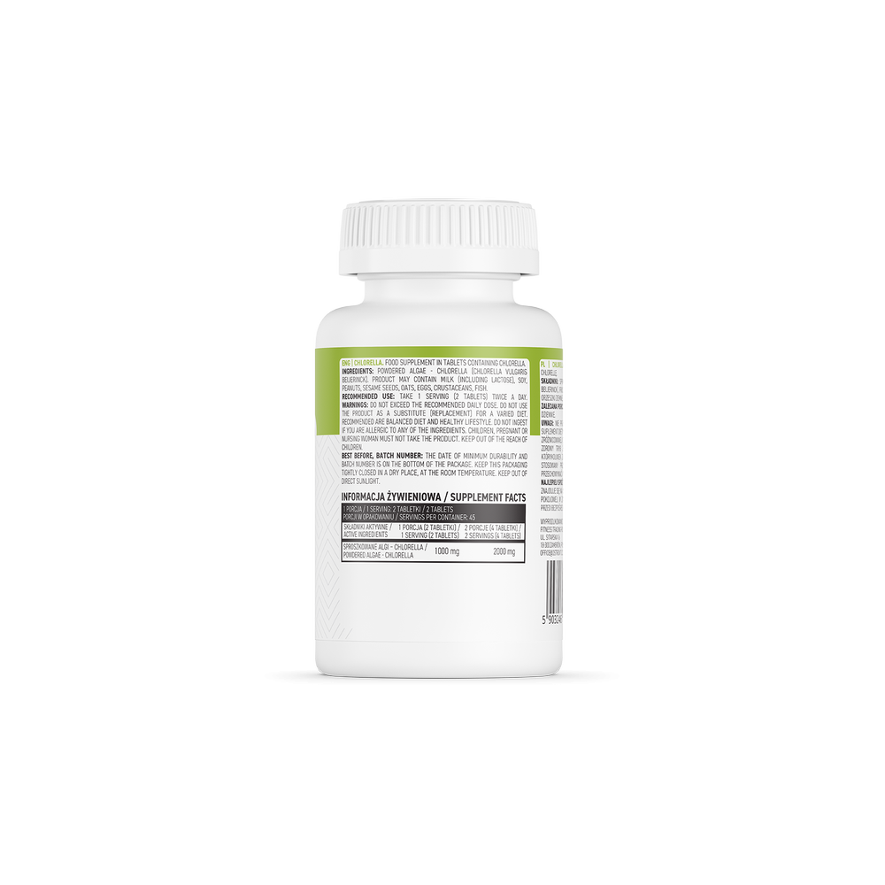 OstroVit Chlorella 90 Tablete Beneficii Chlorella: super-aliment fara compromisuri, o bogatie de fitochimice, proteine, minerale