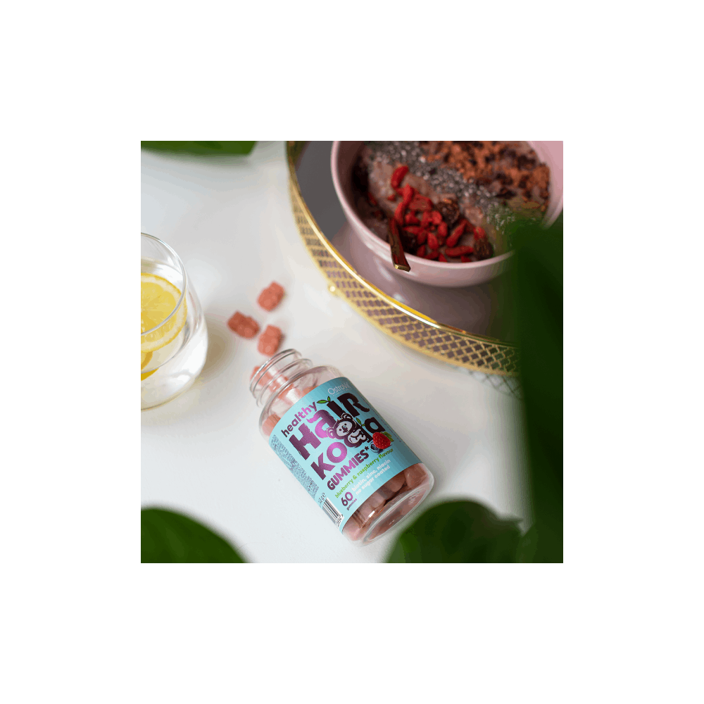 OstroVit Healthy Hair Koala Gummies 60 bucati (jeleuri Koala pentru par) Beneficii Healthy Hair Koala Gummies: sustine metabolis