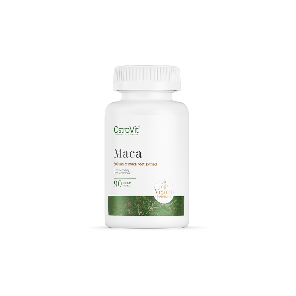 OstroVit Maca 90 Tablete Beneficii Maca: ajuta la cresterea libidoului, benefic in reducerea disfunctiei erectile, benefic in cr