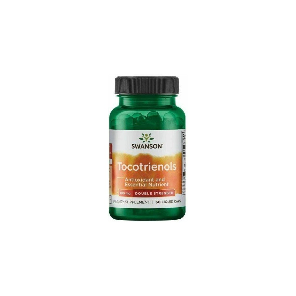 Swanson Tocotrienols - 100mg Double Strength - 60 capsule lichide Beneficii Tocotrienols: sustine diviziunea celulara, protejeaz Swanson Tocotrienols - 100mg Double Strength - 60 capsule lichide Beneficii Tocotrienols: sustine diviziunea celulara, protejeaz
