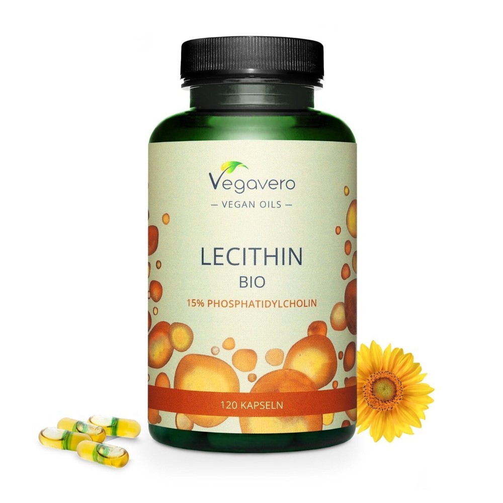 Vegavero Organic Lecitina 120 Capsule BENEFICII LECITINA poate imbunatati starea generala a corpului, poate contribui la scadere Vegavero Organic Lecitina 120 Capsule BENEFICII LECITINA poate imbunatati starea generala a corpului, poate contribui la scadere