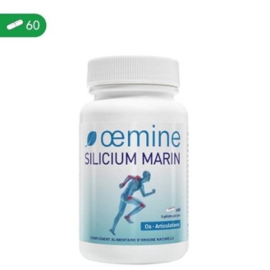 Oemine Siliciu Marin 60 capsule (Mineral pentru Oase sanatoase) Beneficii Siliciu marin: mentinerea articulatiilor sanatoase, sc