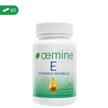 Oemine Vitamina E naturala - 60 capsule, Vitamina E Beneficii Vitamina E: efect anti imbatranire, protectie impotriva bolilor de