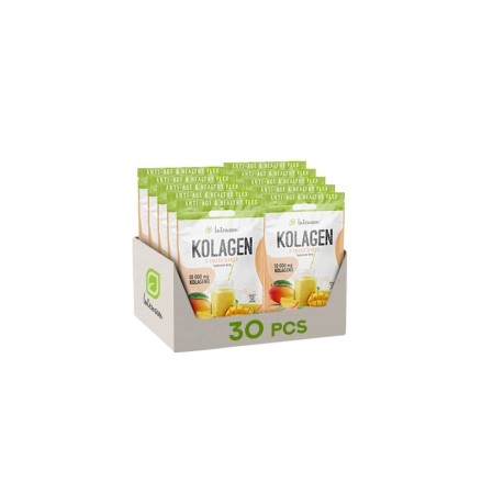 Intenson Colagen hidrolizat 30 pliculete 10.000 mg aroma Mango Beneficii Colagen Hidrolizat: reduce liniile fine si ridurile, im