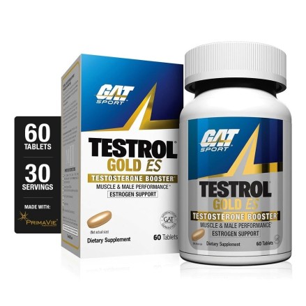 GatSport Testrol Gold 60 Capsule (pentru barbati) BENEFICII TESTROL- ajuta la formarea tesutului slab/masa corporala, poate ajut