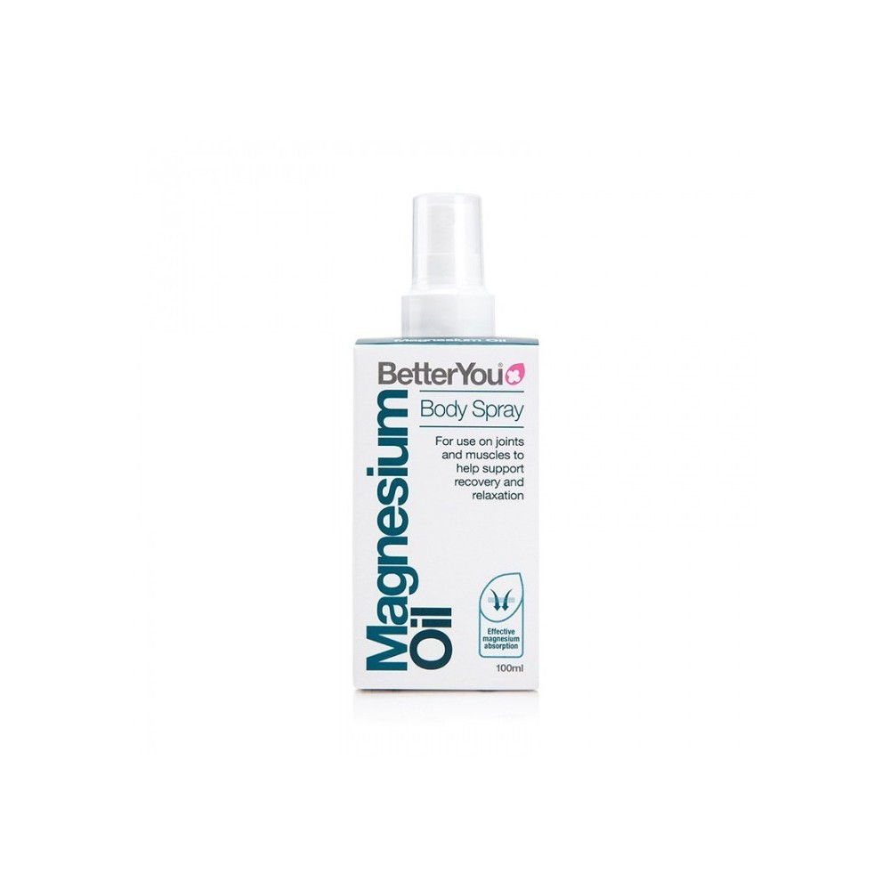 BetterYou Magnesium Oil Original 100 ml (ulei original de magneziu) BENEFICII ULEI DE MAGNEZIU- este o solutie saturata de cloru BetterYou Magnesium Oil Original 100 ml (ulei original de magneziu) BENEFICII ULEI DE MAGNEZIU- este o solutie saturata de cloru