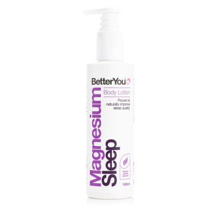 BetterYou Magnesium Sleep Lotion 180 ml (lotiune de magneziu pentru somn) BENEFICIILE LOTIUNII DE MAGNEZIU PENTRU SOMN- 5 ml fur