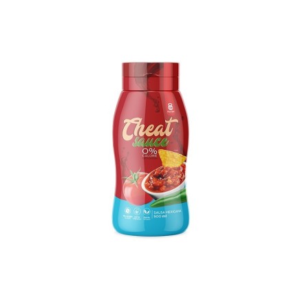 Cheat Meal Sauce 0% - Salsa Mexicana - 500ml (Sos Zero Kcal) Ingredientele si informatiile nutritionale pot varia in functie de 
