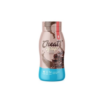 Cheat Meal Sos fara calorii cu aroma de ciocolata - 500 ml PROPRIETATI- sirop dulce fara zahar, o portie inseamna doar 1 calorie