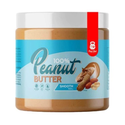 Cheat Meal 100% Unt de arahide 500g Proprietati- Bogat in proteine, Nu contine sare, Nu contine zahar adaugat, 100% arahide praj
