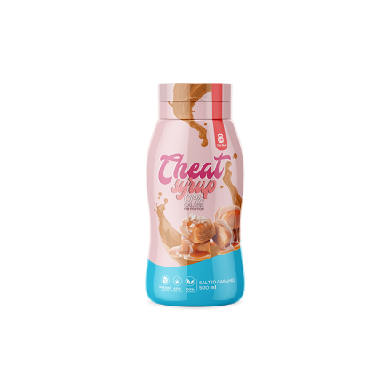 Cheat Meal Syrup 0% Caramel Sarat - 500 ml Proprietati- Salted Caramel / 0 Calorie Syrup de la Cheat Meal: fara calorii inutile,