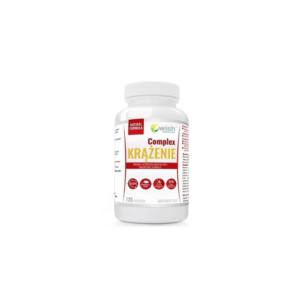 Wish Natural Formula Complex Circulation - 120 Capsule (pentru circulatie) BENEFICII COMPLEX CIRCULATION- ajutor eficient in lup Wish Natural Formula Complex Circulation - 120 Capsule (pentru circulatie) BENEFICII COMPLEX CIRCULATION- ajutor eficient in lup