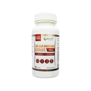 Wish Extract Ginseng Siberian 400mg - 60 Capsule BENEFICII GINSENG SIBERIAN: intarirea sistemului imunitar, imbunatatirea vitali
