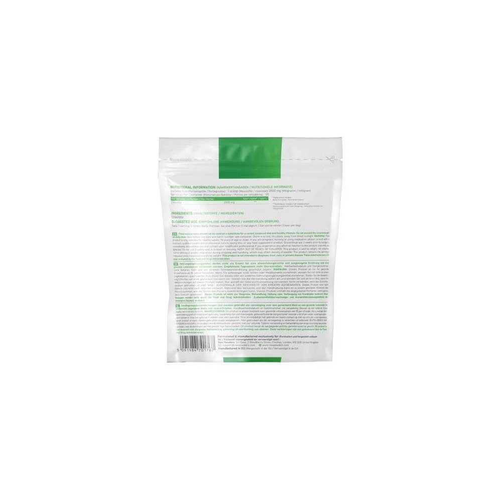 Raw Powders Chlorella Pudra 250 grame BENEFICII CHLORELLA: ajuta la mentinerea functionarii normale a sistemului imunitar, contr