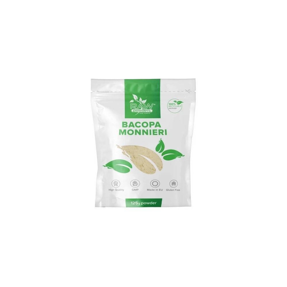 Raw Powders Bacopa Monnieri Pulbere - 125 grame Beneficii Bacopa Monnieri: contine antioxidanti puternici, poate reduce inflamat Raw Powders Bacopa Monnieri Pulbere - 125 grame Beneficii Bacopa Monnieri: contine antioxidanti puternici, poate reduce inflamat