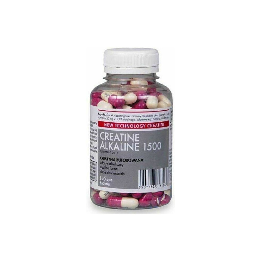 Megabol Creatina Alcalina 1500 - 120 Capsule BENEFICII CREATINA ALCALINA: forma eficienta de creatina, sustine cresterea fortei Megabol Creatina Alcalina 1500 - 120 Capsule BENEFICII CREATINA ALCALINA: forma eficienta de creatina, sustine cresterea fortei