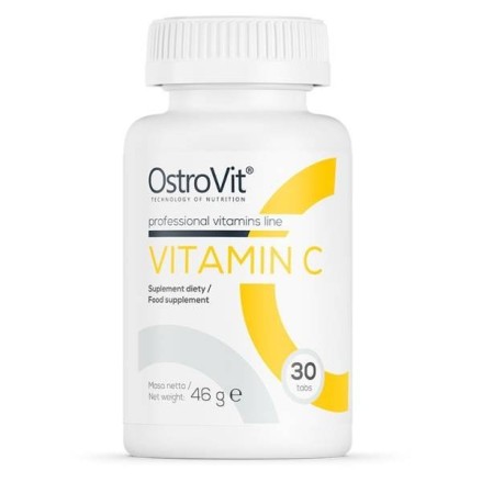 OstroVit Vitamin C 1000 mg 30 tablete Efecte si beneficii ale Vitaminei C: sustine functionarea normala a sistemului imunitar, a