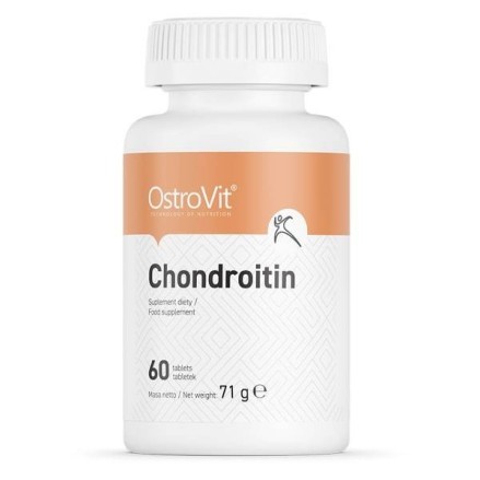 OstroVit Chondroitin - Condroitina, 800 mg, 60 Tablete Beneficii Condrotina: poate sprijini reconstructia tesutului conjunctiv, 