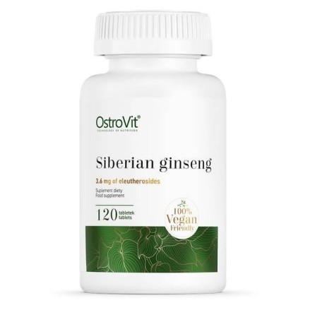 OstroVit Siberian Ginseng 120 Tablete Beneficii Ginseng: tonic sexual, ajuta disfunctia erectila, creste libidoul natural, crest