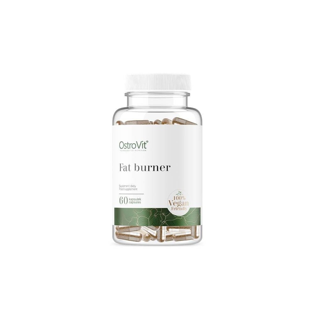 OstroVit Fat Burner VEGE 60 Capsule (Arzator de grasimi vegan) Proprietati si Beneficii OstroVit Fat Burner Vege: produs in caps