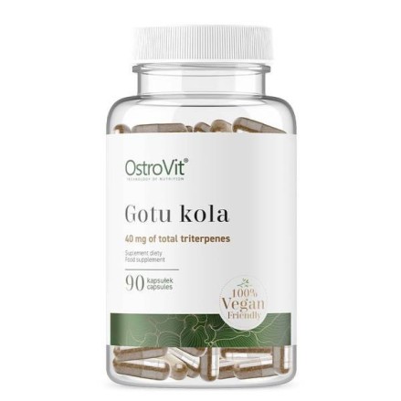 OstroVit Gotu Kola VEGE 90 Capsule (Concentrare invatat, somn linistit, claritate ganduri) Beneficii OstroVit Gotu Kola VEGE: Os