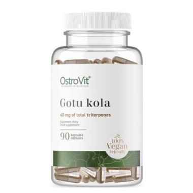 OstroVit Gotu Kola VEGE 90 Capsule (Concentrare invatat, somn linistit, claritate ganduri) Beneficii OstroVit Gotu Kola VEGE: Os