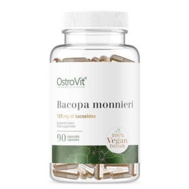 OstroVit Bacopa Monnieri VEGE, 90 Capsule Beneficii Bacopa Monnieri: contine antioxidanti puternici, poate reduce inflamatia, po