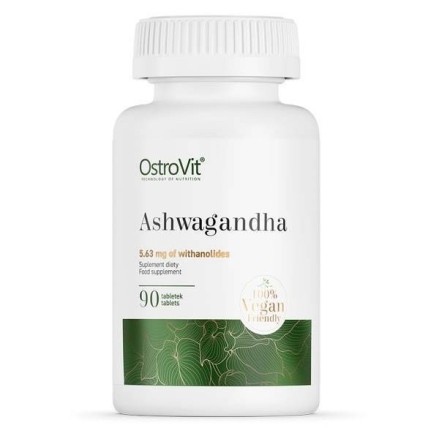 Ashwagandha extract + Witanolide 90 Tablete, OstroVit Ashwagandha beneficii: OstroVit Ashwagandha este un supliment alimentar ca