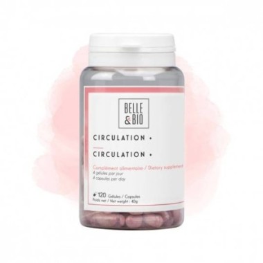 Belle&Bio Circulation+ 120 Capsule, Picioare grele, tonic venos Beneficii Circulation+: tonic venos, ajuta in cazul picioarelor 